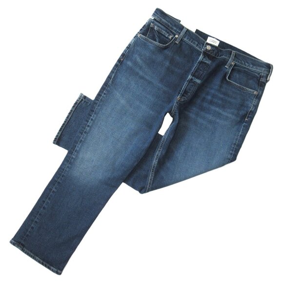 NWT Citizens of Humanity Charlotte Crop in Jubilee High Rise Straight Jeans 33 - Picture 1 of 10